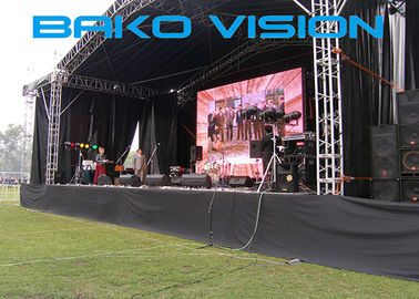HD Visual Enjoyment Full Color Outdoor Led Display P3.91/P4.81 Anti Shock Cabinet
