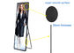 2880Hz Mobile LED Screen Display Slim Movable Billboard For Store Advertising