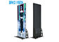 Super Light Weight Front Service LED Screen Display With Wheel Base Flight Case Packing